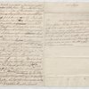 Copy of letter to John Harvey from London