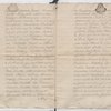 Contract dated September 9, 1764