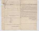 Plan des Habitiationes de la Riviere Calebasse et de la Plaine de Santeurs en l’Isle de la Grenade
