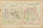 Union County, Double Page Plate No. 26 [Map of Springfield and map of Springfield township]