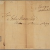 Letter to John Nixon, Chairman of Committee of Safety [Philadelphia]