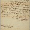 Letter to Charles Biddle, Vice-President in Council [Philadelphia]
