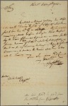Letter to Charles Biddle, Vice-President in Council [Philadelphia]