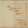 Letter to Charles Biddle, Vice-President in Council [Philadelphia]