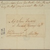 Letter to Jane Bayard, at Ravaud Kearny's, Amboy