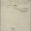 Letter to Messrs. Le Roy, Bayard; and McEvers