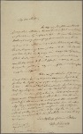 Letter to Philemon Dickinson, Trenton [N. J.]