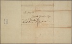 Letter to Jasper Yeates, care of Edward Burd, Fourth St., Philadelphia