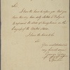 Letter to Edward Hand, Lancaster