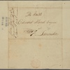 Letter to Edward Hand, Lancaster