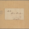 Letter to Edward Hand, Lancaster