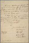 Letter to General Washington [Cambridge, Mass.]
