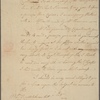 Letter to Jasper Yeates [Lancaster]