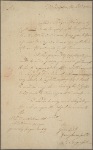 Letter to Jasper Yeates [Lancaster]