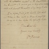 Letter to Edward Hand [Lancaster, Penn.?]