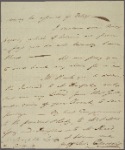 Letter to Edward Hand [Annapolis, Md.]