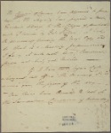 Letter to Edward Hand [Annapolis, Md.]