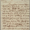 Letter to George Clinton, Governor of New York