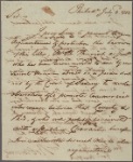 Letter to George Clinton, Governor of New York