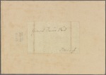 Letter to Brigadier-General Edward Hand, Pittsburgh