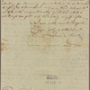 Letter to Thomas Fitzsimons [Philadelphia]