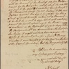 Letter to Thomas Wharton, President of the Supreme Executive Council of Pennsylvania