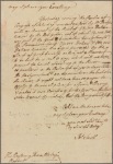 Letter to Thomas Wharton, President of the Supreme Executive Council of Pennsylvania