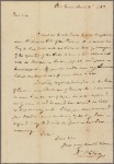Letter to General [Elias] Dayton, Chatham [N. J.]