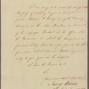 Letter to [Thomas Mifflin]