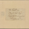 Letter to Joseph Reed