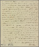 Letter to his daughter Henrietta I. Bedford