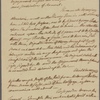 Letter to George Read, Philadelphia