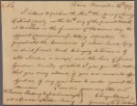 Letter to Thomas Rodney, "in his own right, and as Guardian of Letitia Rodney."