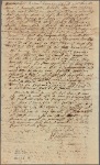 Letter to [Thomas -- --, near Dover]