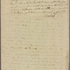 Letter to Mrs. George Read at Rev. William Thompson's, in Cecil County [Md.]