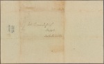 Letter to Colonel Thomas Duffs, Newport, New Castle Co