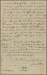 Letter to Dr. [George] Monro [Edinburgh?]