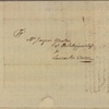 Letter to Jasper Yeates, at Edward Shippen's, Lancaster [Penn.]