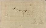 Letter to Jasper Yeates, at Edward Shippen's, Lancaster [Penn.]