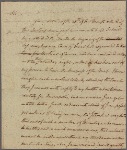 Letter to Daniel of St. Thomas Jenifer, President of the Senate