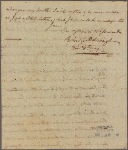 Letter to Daniel of St. Thomas Jenifer, President of the Senate