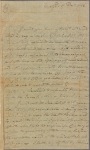 Letter to George Plater, President of the Senate of Maryland [Annapolis]