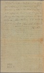 Letter to George Plater, President of the Senate of Maryland [Annapolis]