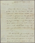 Letter to [Thomas Sim Lee, Governor of Maryland]