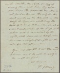 Letter to [Thomas Sim Lee, Governor of Maryland]