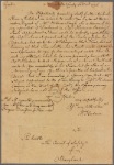 Letter to the Council of Safety of Maryland