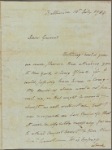 Letter to Maj.-Gen. Horatio Gates, Philadelphia