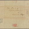 Letter to the Board of Visitors and Governors of Washington College [Chestertown, Md.]