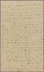 Letter to William Tilghman, Easton [Md.]