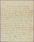 Letter to [Thomas Harwood, Treasurer, Western Shore.]